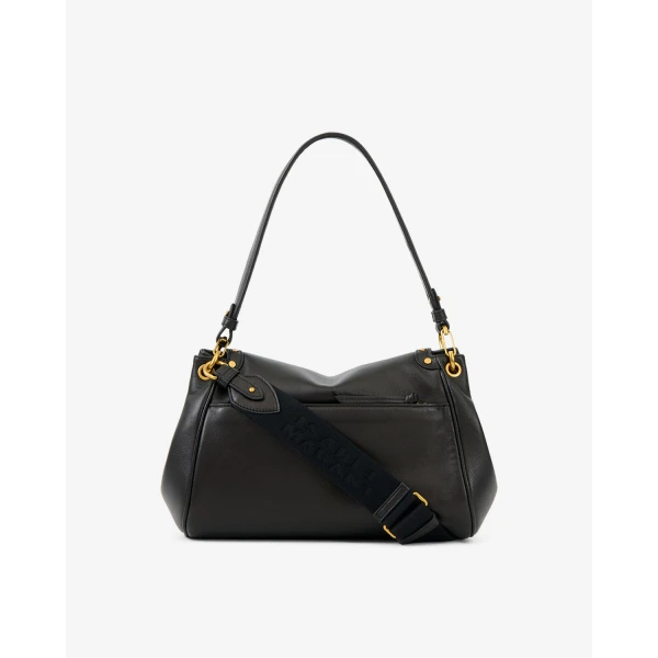 Isabel Marant Chany M Leather Bag in Black | Shoulder & Crossbody Bags | Luxury Shoes 