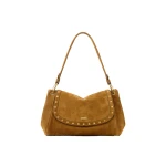 Isabel Marant Chany M Suede Bag in Cognac | Women | Luxury Shoes 