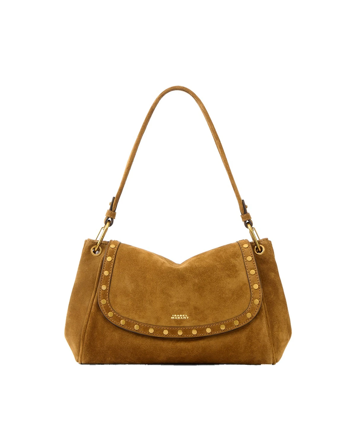 Isabel Marant Chany M Suede Bag in Cognac Isabel Marant Chany M Suede Bag in Cognac | Women | Luxury Shoes