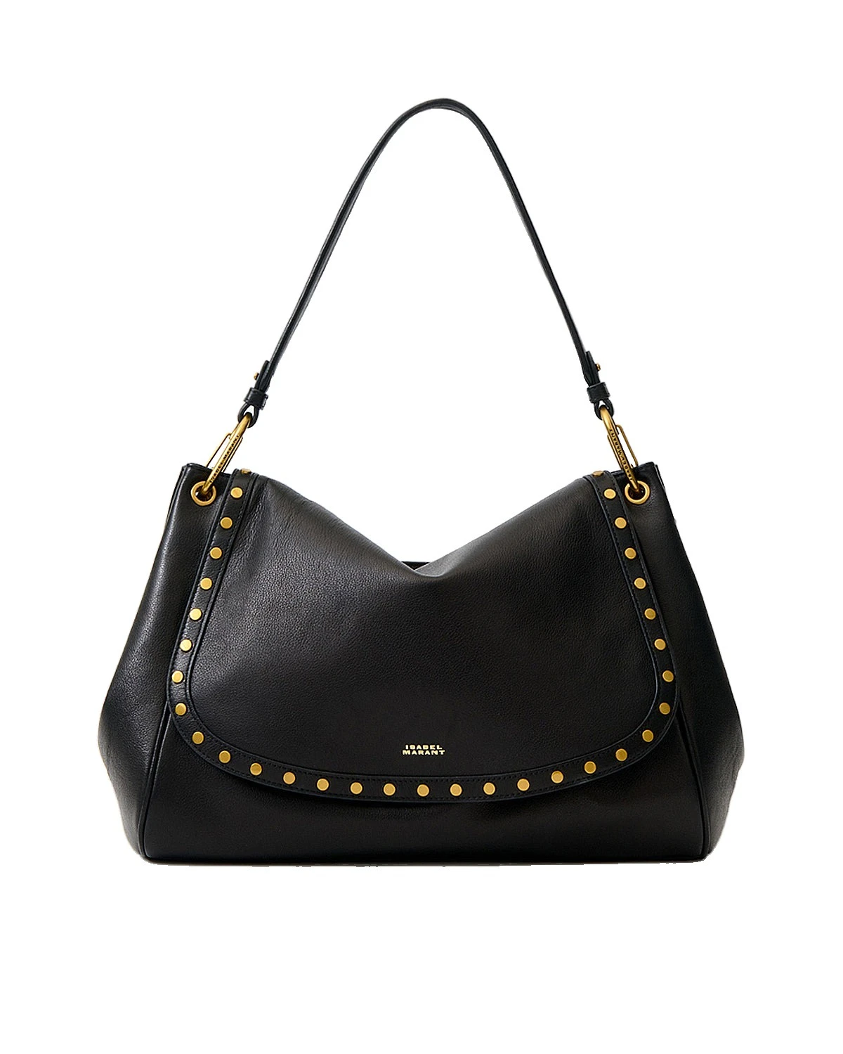 Isabel Marant Chany XL Leather Bag in Black Isabel Marant Chany XL Leather Bag in Black | Women | Luxury Shoes