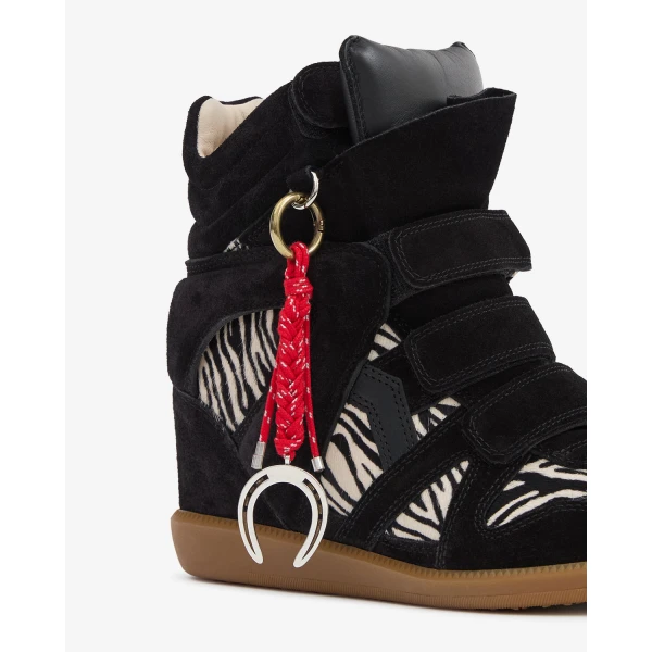 Isabel Marant Charm Keychain in Red and Silver | Bag charms | Luxury Shoes 