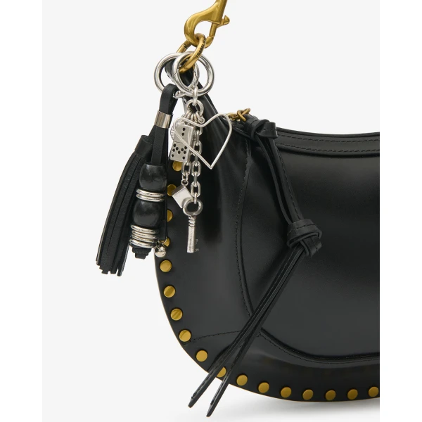 Isabel Marant Charm Keychain in Silver | Bag charms | Luxury Shoes 