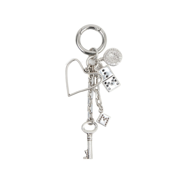 Isabel Marant Charm Keychain in Silver | Women | Luxury Shoes 
