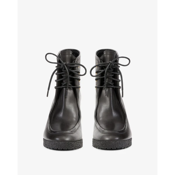 Isabel Marant Cylia Ankle Boots in Black | Boots | Luxury Shoes 