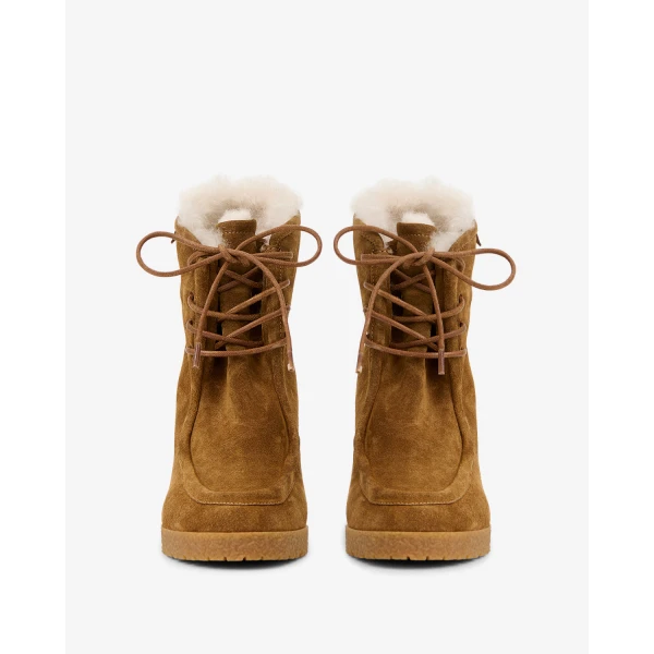 Isabel Marant Cylia Ankle Boots in Cognac | Boots | Luxury Shoes 