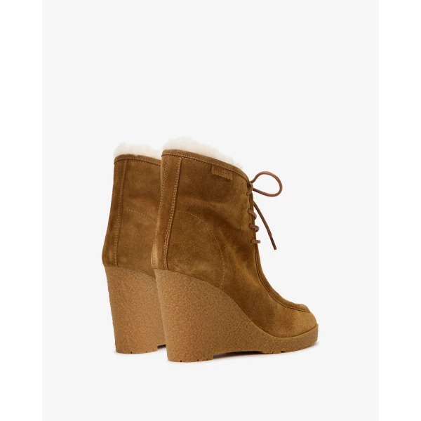 Isabel Marant Cylia Ankle Boots in Cognac | Boots | Luxury Shoes 