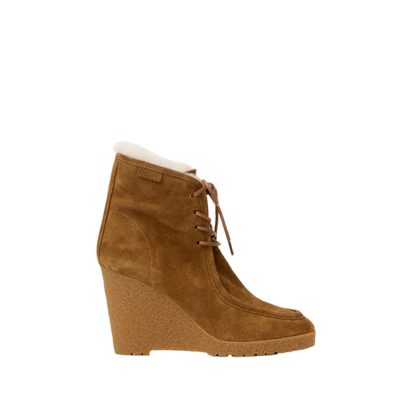Isabel Marant Cylia Ankle Boots in Cognac | Women | Luxury Shoes 