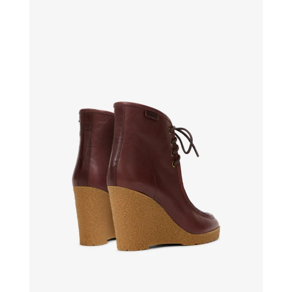 Isabel Marant Cylia Ankle Boots in Dark Brown | Boots | Luxury Shoes 