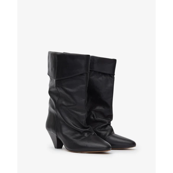 Isabel Marant Dalby Ankle Boots in Black | Boots | Luxury Shoes 