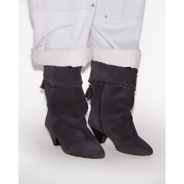 Isabel Marant Dalby Boots in Black | Boots | Luxury Shoes 