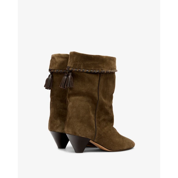 Isabel Marant Dalby Boots in Bronze | Boots | Luxury Shoes 