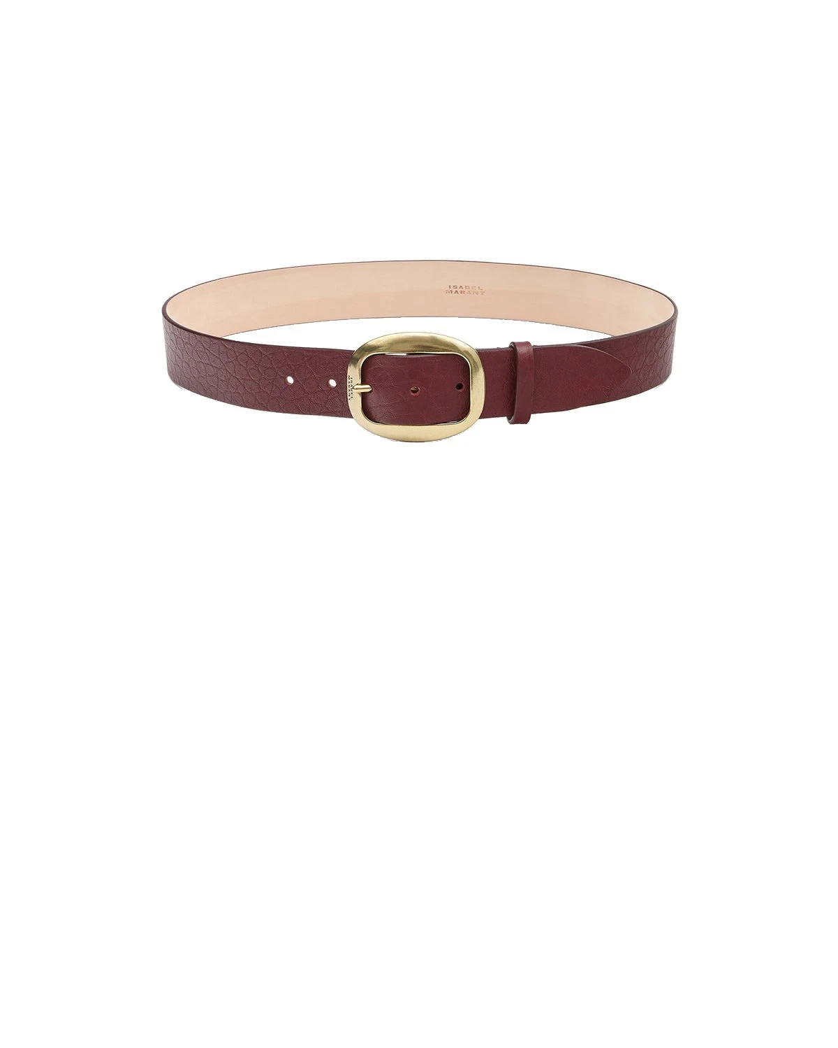 Isabel Marant Dara Leather Belt in Burgundy Isabel Marant Dara Leather Belt in Burgundy | Women | Luxury Shoes