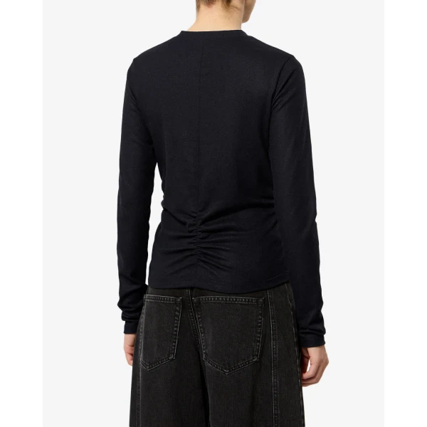 Isabel Marant Delesa Top in Black | Tops | Luxury Shoes 