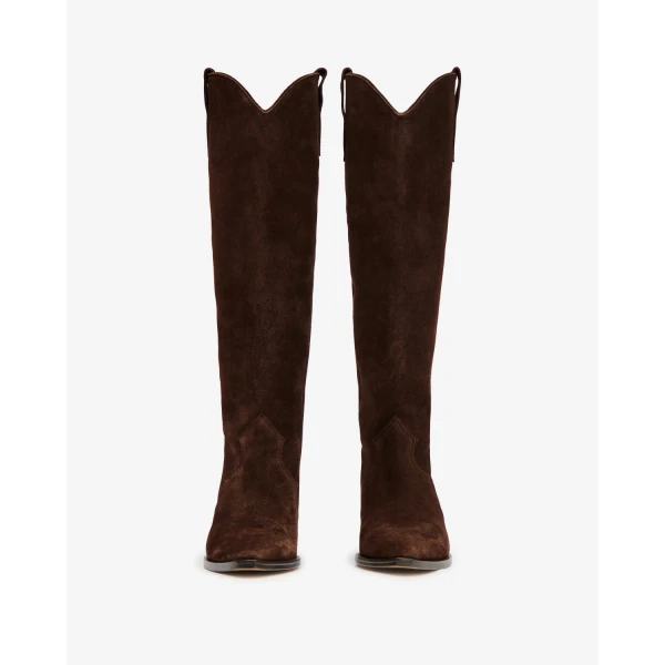 Isabel Marant Denvee Boots in Chocolate | Boots | Luxury Shoes 