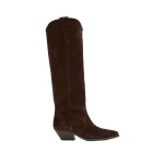 Isabel Marant Denvee Boots in Chocolate | Women | Luxury Shoes 