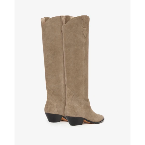 Isabel Marant Denvee Boots in Taupe | Boots | Luxury Shoes 