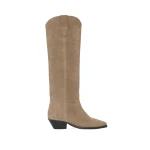 Isabel Marant Denvee Boots in Taupe | Women | Luxury Shoes 