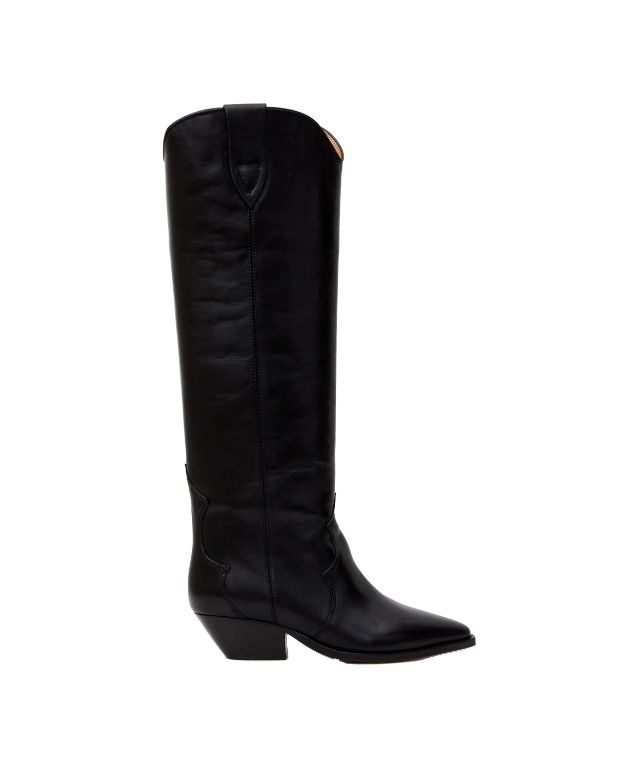 Isabel Marant Denvee Leather Boots in Black Isabel Marant Denvee Leather Boots in Black | Women | Luxury Shoes