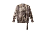 Isabel Marant Dilja Silk Dress in Beige | Women | Luxury Shoes 