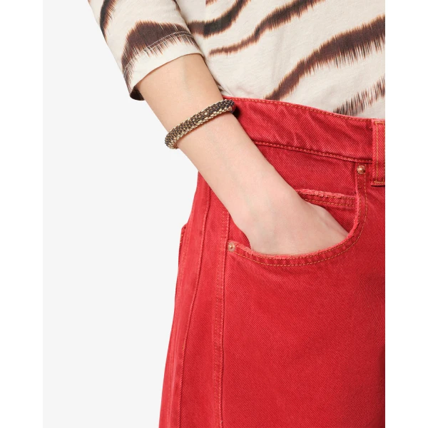 Isabel Marant Doria Bracelet in Red | Bracelets | Luxury Shoes 