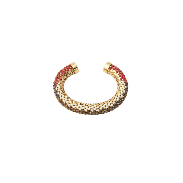 Isabel Marant Doria Bracelet in Red | Women | Luxury Shoes 