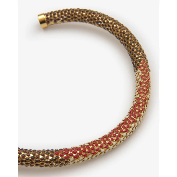 Isabel Marant Doria Choker in Red | Necklace | Luxury Shoes 