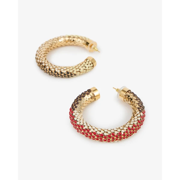 Isabel Marant Doria Earrings in Red | Earrings | Luxury Shoes 
