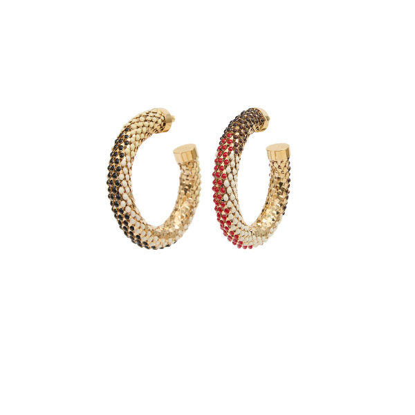 Isabel Marant Doria Earrings in Red | Women | Luxury Shoes 