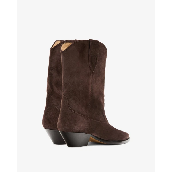 Isabel Marant Duerto Ankle Boots in Chocolate | Boots | Luxury Shoes 