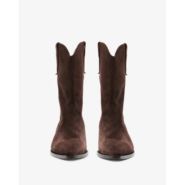 Isabel Marant Duerto Ankle Boots in Chocolate | Boots | Luxury Shoes 