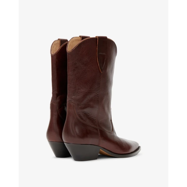 Isabel Marant Duerto Ankle Boots in Mahogany | Boots | Luxury Shoes 