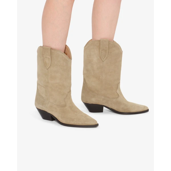 Isabel Marant Duerto Boots in Taupe | Boots | Luxury Shoes 