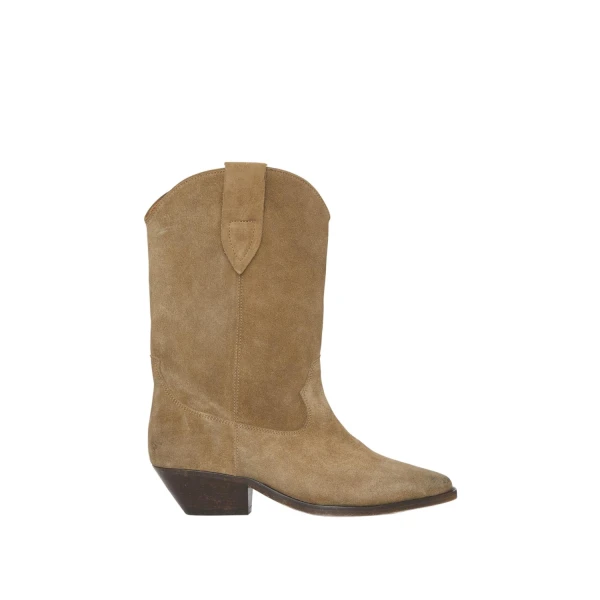 Isabel Marant Duerto Boots in Taupe | Women | Luxury Shoes 