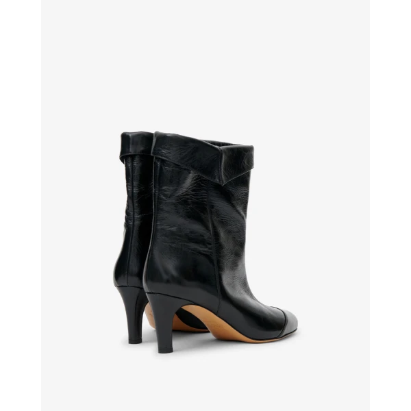 Isabel Marant Eldra Ankle Boots in Black | Boots | Luxury Shoes 