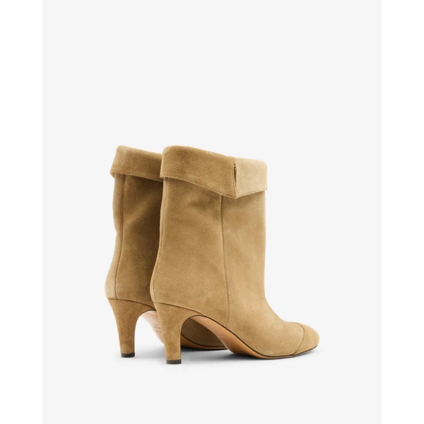 Isabel Marant Eldra Ankle Boots in Taupe | Boots | Luxury Shoes 