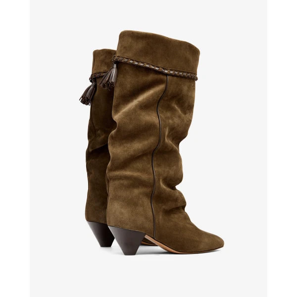 Isabel Marant Elita Boots in Bronze | Boots | Luxury Shoes 