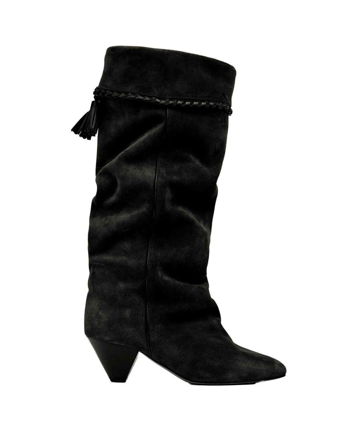 Isabel Marant Elita Suede Boots in Faded Black Isabel Marant Elita Suede Boots in Faded Black | Women | Luxury Shoes