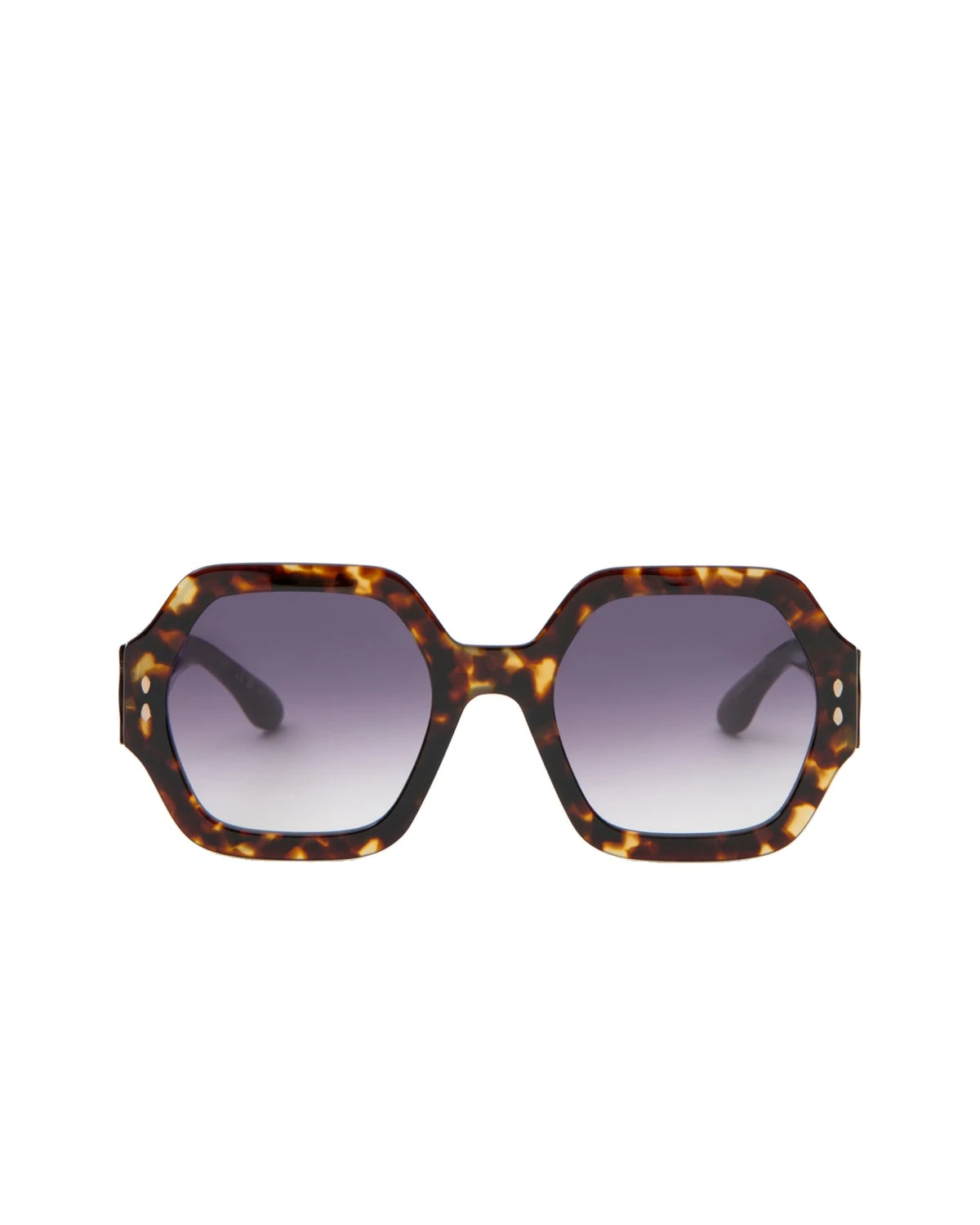 Isabel Marant Elyz Sunglasses in Havana Brown and Purple Isabel Marant Elyz Sunglasses in Havana Brown and Purple | Women | Luxury Shoes