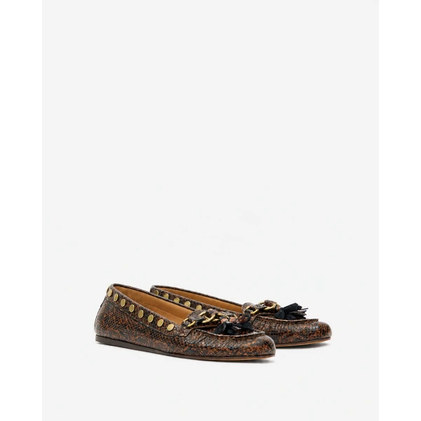 Isabel Marant Faxel Loafers in Mocha | Loafers | Luxury Shoes 