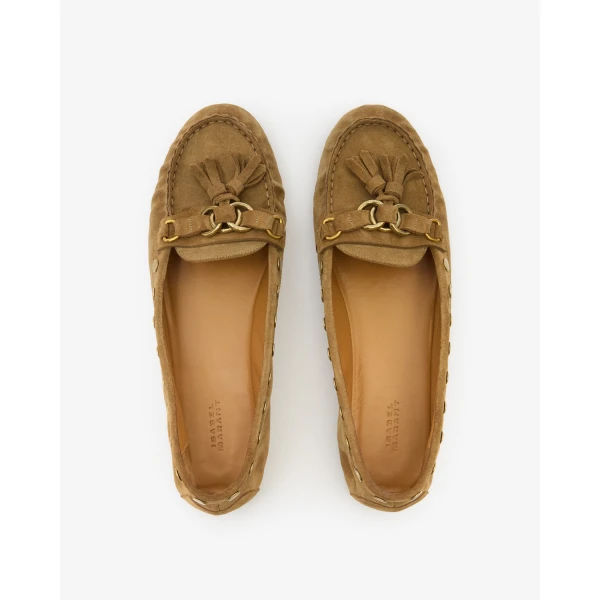 Isabel Marant Faxel Loafers in Taupe | Loafers | Luxury Shoes 
