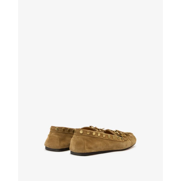 Isabel Marant Faxel Loafers in Taupe | Loafers | Luxury Shoes 