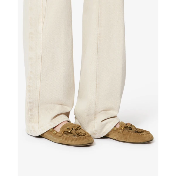 Isabel Marant Faxel Loafers in Taupe | Loafers | Luxury Shoes 