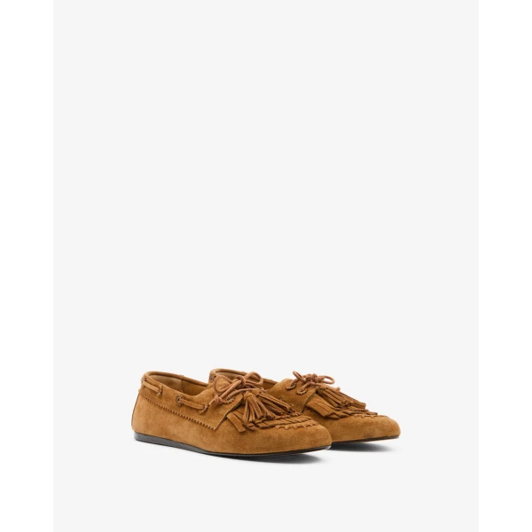 Isabel Marant Fersi Loafers in Brown | Loafers | Luxury Shoes 