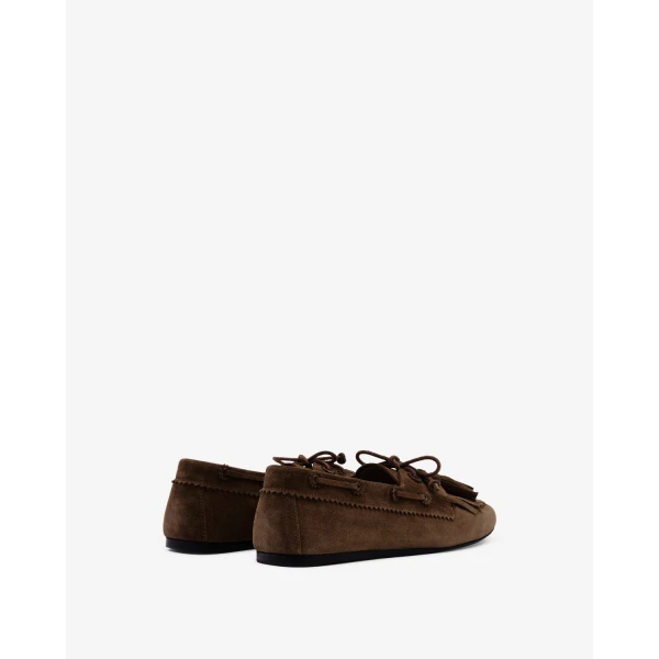 Isabel Marant Fersi Loafers in Chocolate | Loafers | Luxury Shoes 