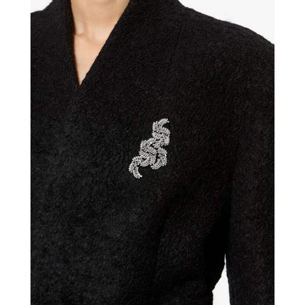 Isabel Marant Festive Feather Brooch in Silver | Brooches & Pins | Luxury Shoes 