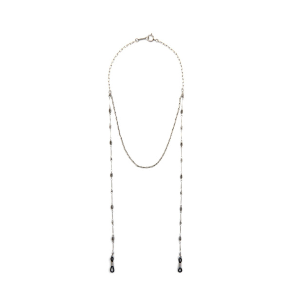 Isabel Marant Filippa Glasses Chain in Silver | Women | Luxury Shoes 