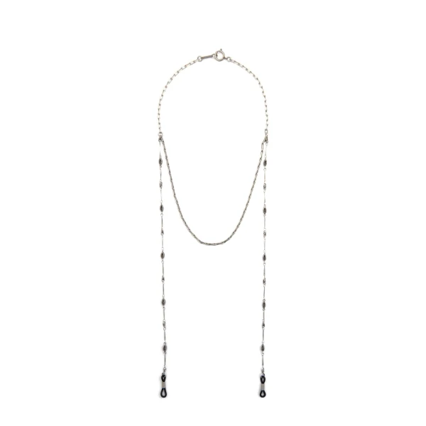 Isabel Marant Filippa Glasses Chain in Silver | Women | Luxury Shoes 