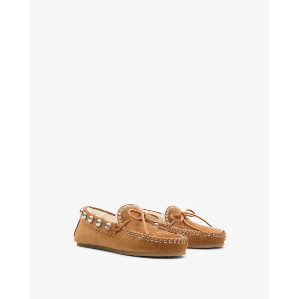 Isabel Marant Fitza Loafers in Cognac | Loafers | Luxury Shoes 
