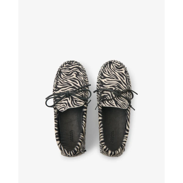 Isabel Marant Fitza Loafers in Zebra | Loafers | Luxury Shoes 