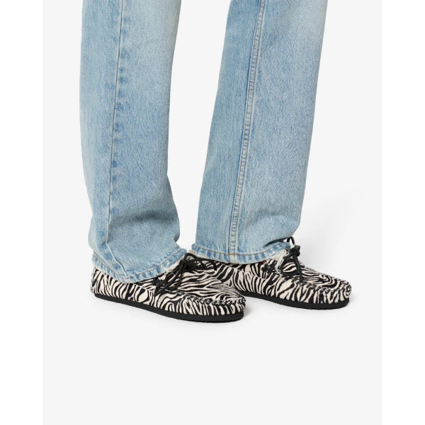 Isabel Marant Fitza Loafers in Zebra | Loafers | Luxury Shoes 